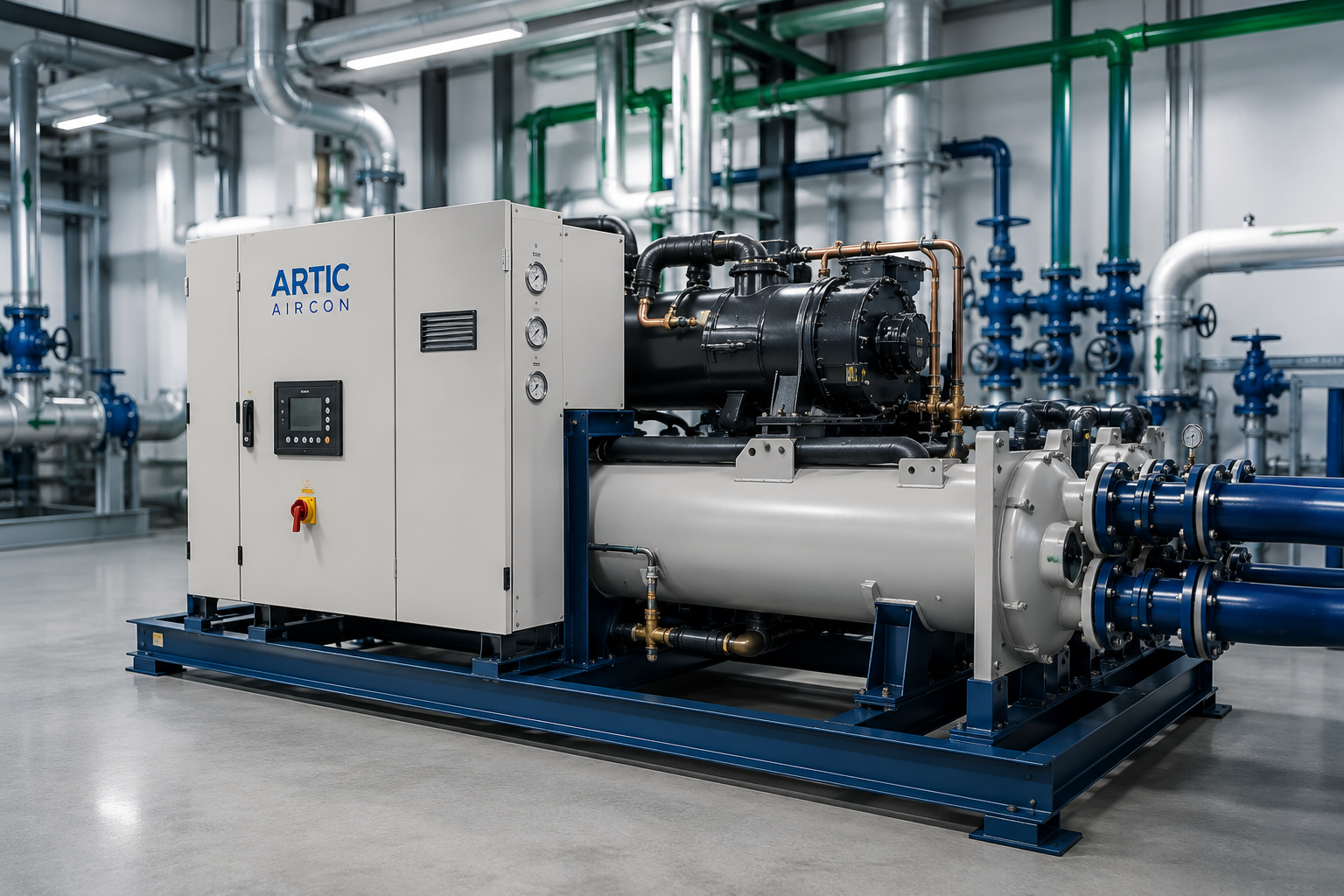 Cascade Refrigeration — Compressor Rack